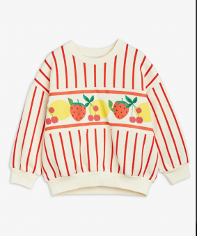 Fruits border stripe sweatshirt - Chapter 1
